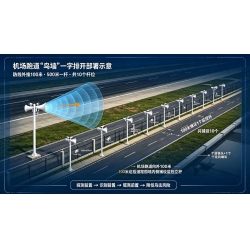 机场光电鸟墙探算识驱放一体化智能化平台NPT-M9800