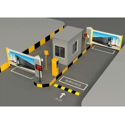 智能停车小区控制设备箱